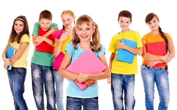 18837735 - group of happy teen school child with book. isolated. 18837735 - group of happy teen school child with book. isolated.